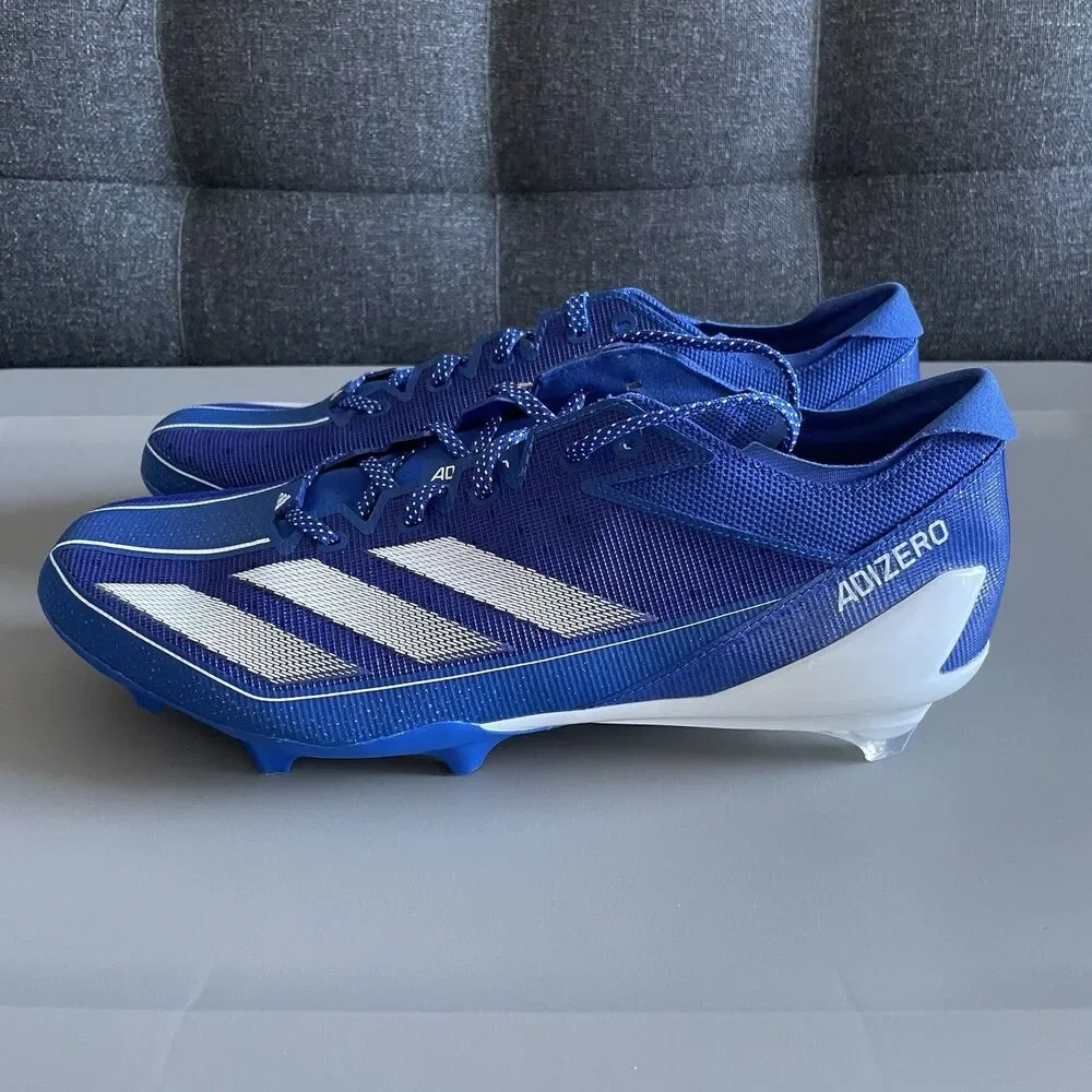 NWT Adidas ADIZERO ELECTRIC Football Cleats Royal Blue IH7449 Men’s Sz 12.5